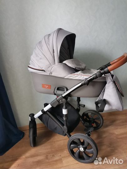 Коляска tutis viva life 2 в 1 + автолюлька