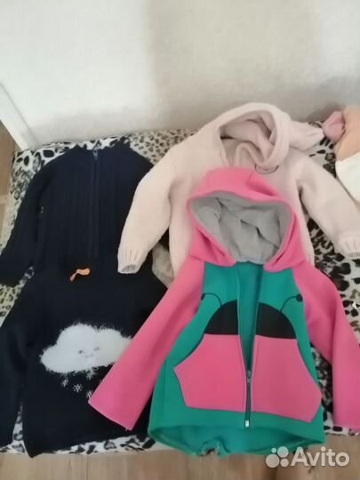 Большой пакет вещей на девочку