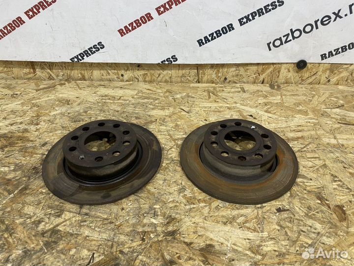 Диск тормозной задний Skoda Octavia A7