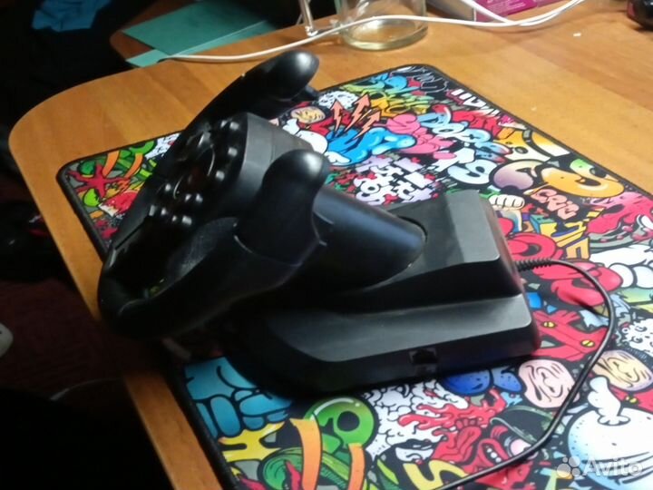 Руль с педалями