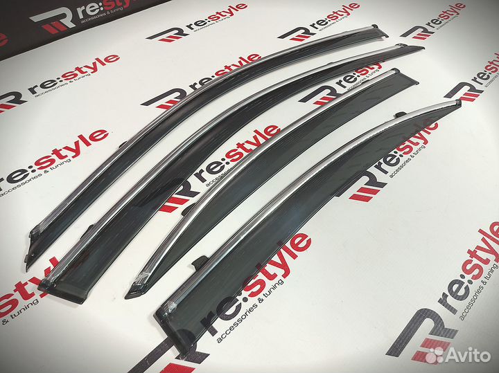 Ветровики Hyundai Elantra Kanglong