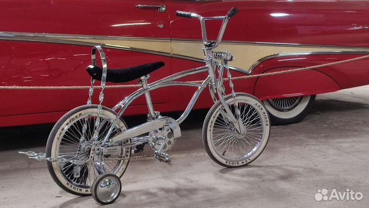Детский хромированный велосипед Lowrider 16'