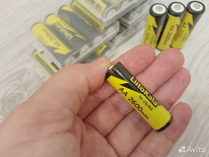 Аккумулятор 2600мач аа литокала оригинал 1.2 1.5v