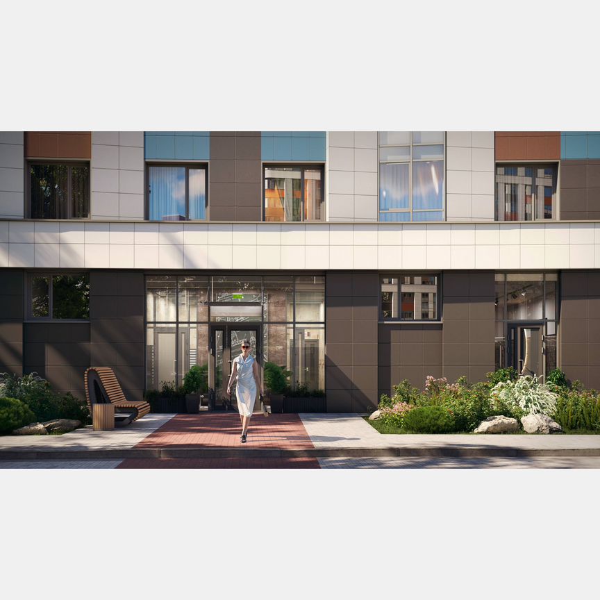 1-к. квартира, 34,7 м², 4/18 эт.