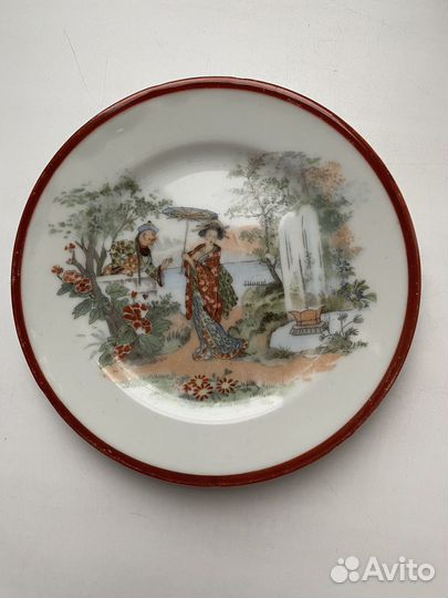 Тарелка декоративная 1927-1930 г.г. СССР, Бронницы