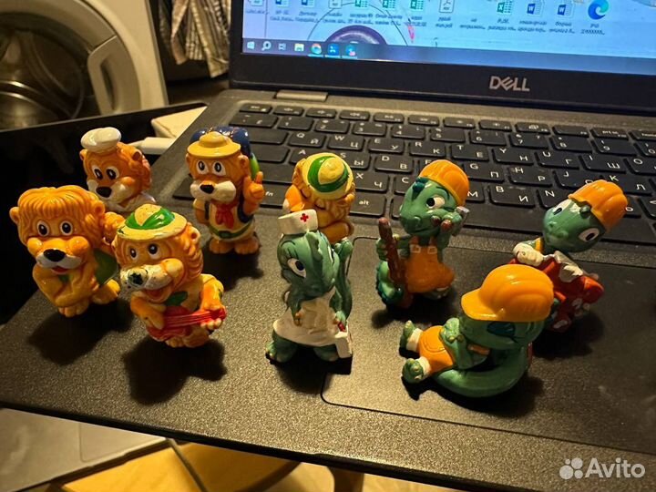 Игрушки из киндера 90х