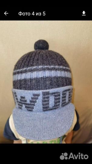 Шапки демисезонные, размер 50/52