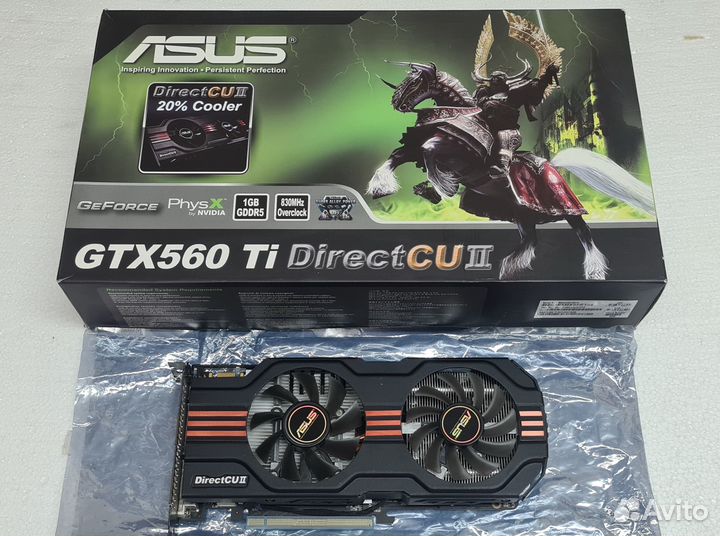 Asus GeForce GTX 560 Ti 1024MB 256bit gddr5
