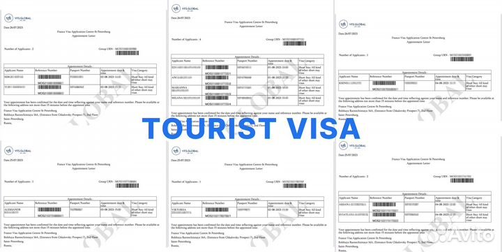 Бот для записи на шенген визу Франции