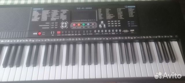 Детский синтезатор с микрофоном