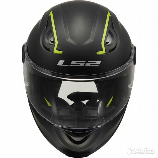 LS2 FF812 KID solid Kids Full Face Motorcycle Мотошлем Matt Black