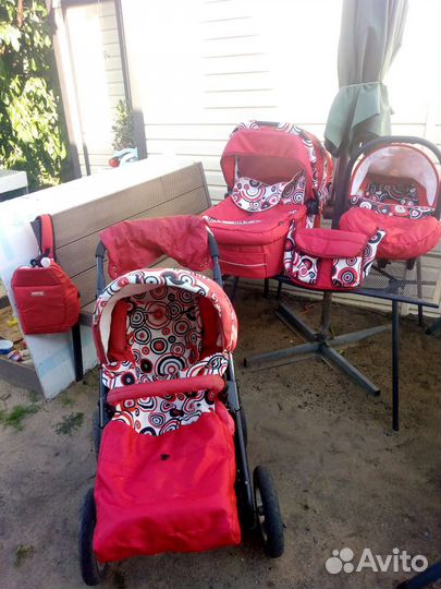 Детские коляски 3 в 1 бу