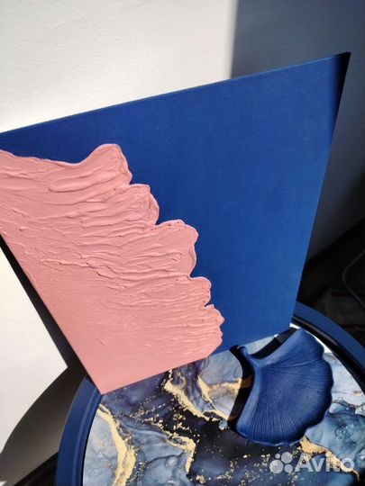 Интерьерная картина текстурная, декор