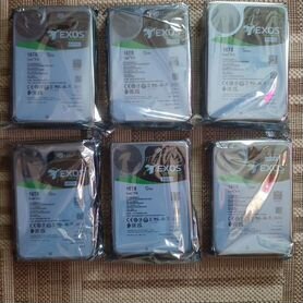 6 штук HDD Seagate Exos x16 16tb