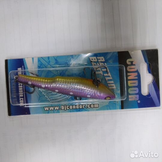 Воблер ратлин Condor lucky strike salamandra