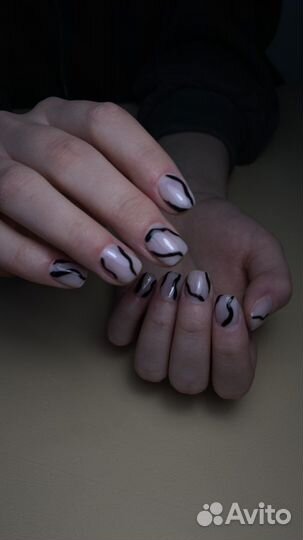 Маникюр с покрытием