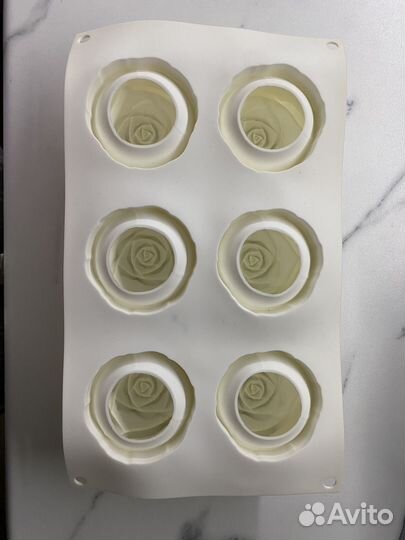Силиконовая форма молд розы