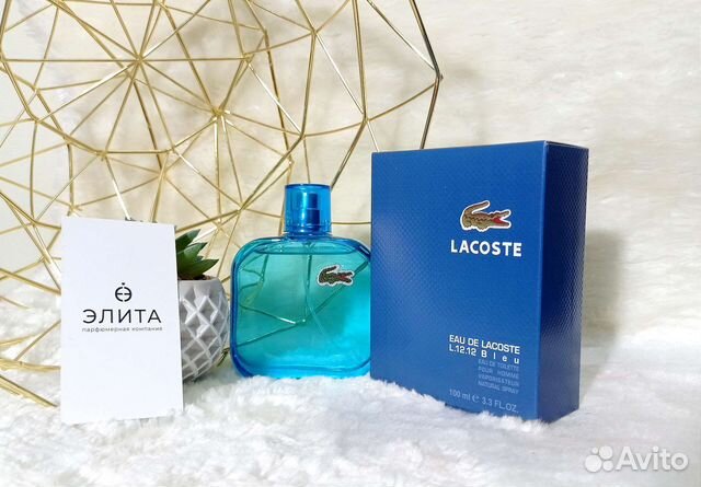Lacoste L.12.12 Bleu мужская туалетная вода
