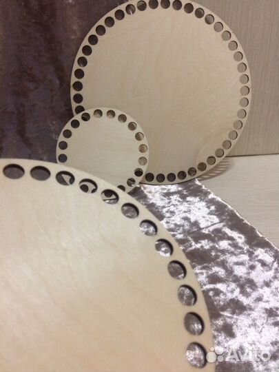 Донышки для вязания корзин