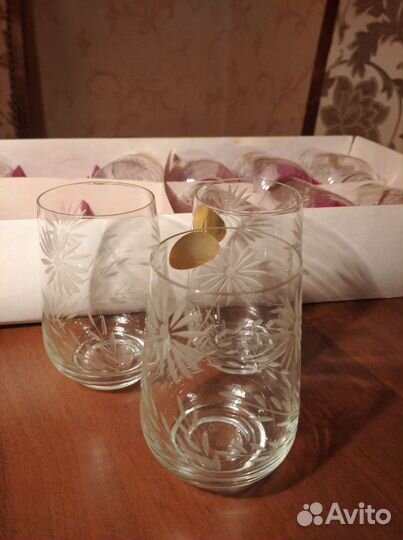 Ваза на ножке ссср. Стаканы