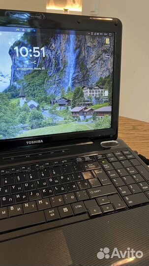 Ноутбук toshiba satellite l500