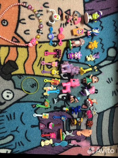 Игрушки,скрепыши,растчёстки для кукол и ободок