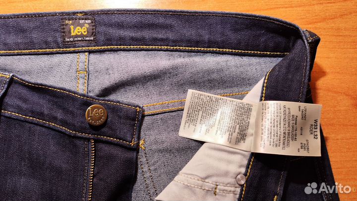 Джинсы Lee w33L32, новые. Бангладеш