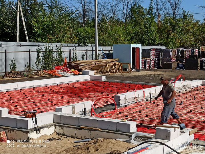 Тёплые полы под ключ