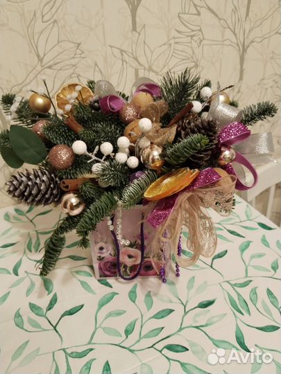 Новогодние украшения ручной работы