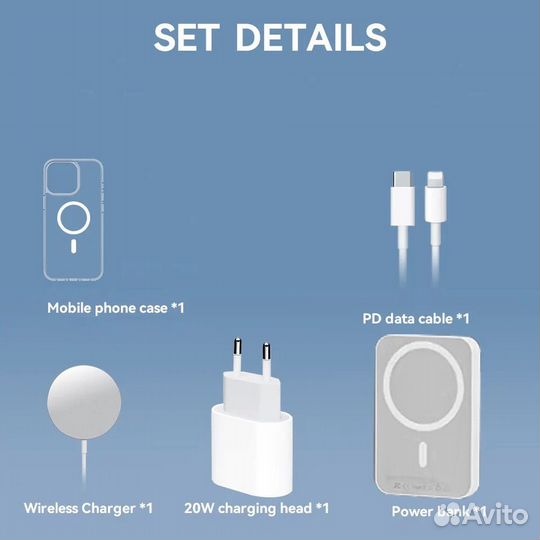 Подарочный набор Accessories Gift BOX для Айфон