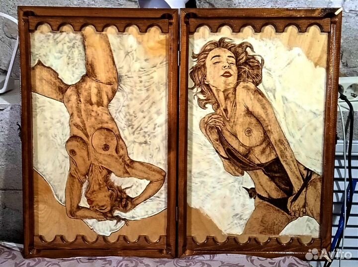 Нарды ручной работы