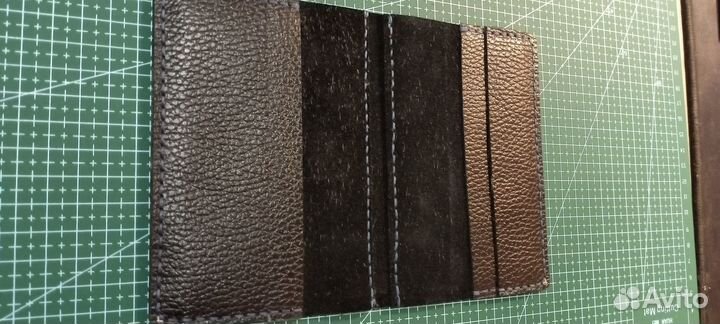 Обложка на паспорт/документы Кожа Ручная работа