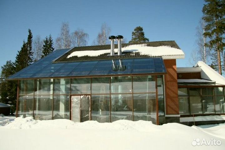 Остекление теплиц под ключ из оконных систем