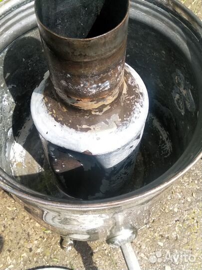 Продам тульский самовар на дровах