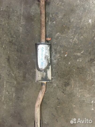 Глушитель (Hyundai Solaris)