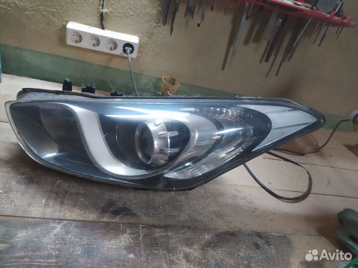 Фара левая hyundai j 30
