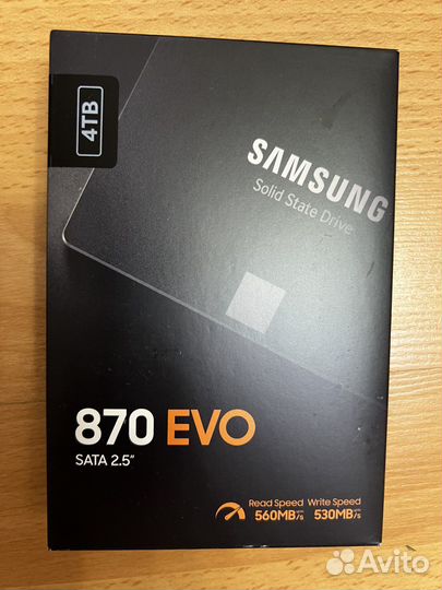 Жесткий диск SSD накопитель Samsung 870