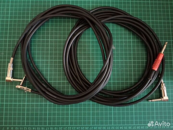 Инструментальный кабель Jack 6.3-Jack 6.3 длина 5м