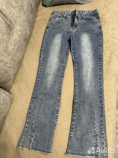 Новые джинсы клеш