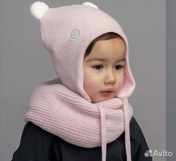 Шапка и снуд для девочки
