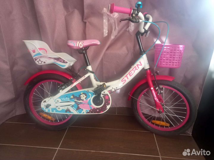 Детский велосипед 4 колёсный stern Vicky 16