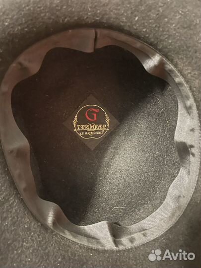 Шляпа фетровая женская