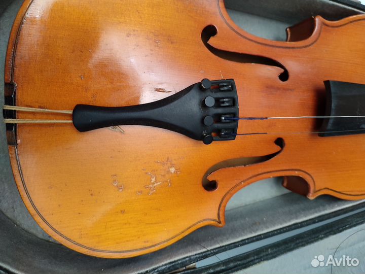 Скрипка 4/4 (сделано СССР) футляр для обучения