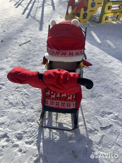 Детские санки коляска бу