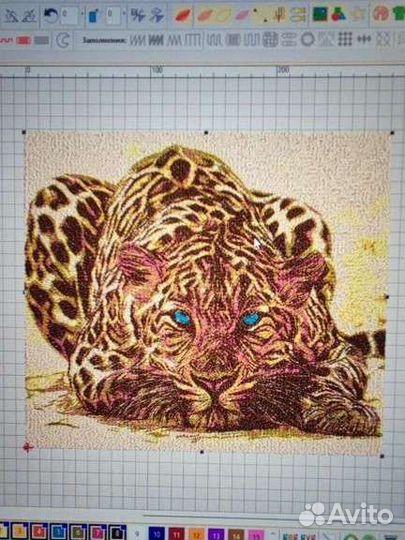 Дизайнер машинной вышивки(схемы для вышивки)