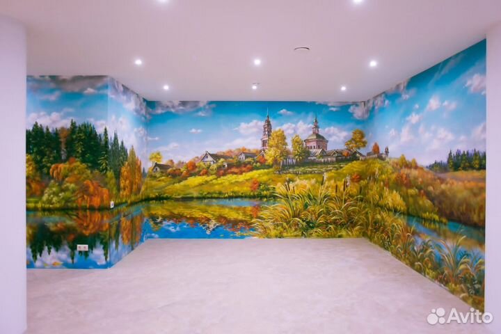 Роспись стен граффити