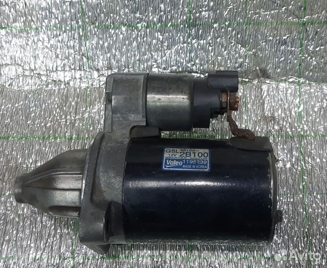 Стартер на kia hyundai