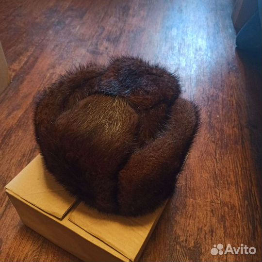 Мужская норковая шапка
