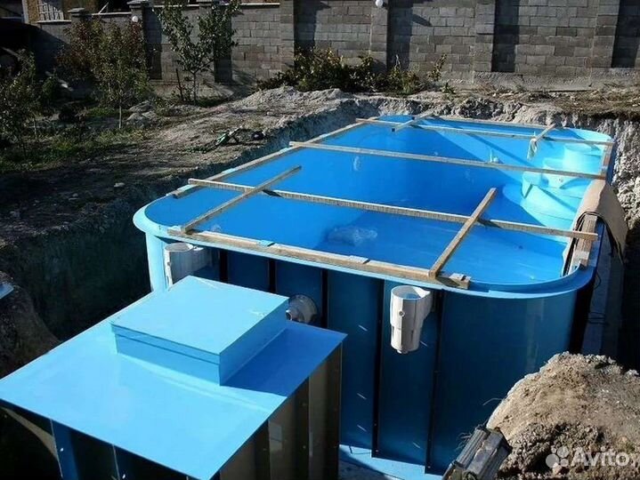 Пластиковый бассейн