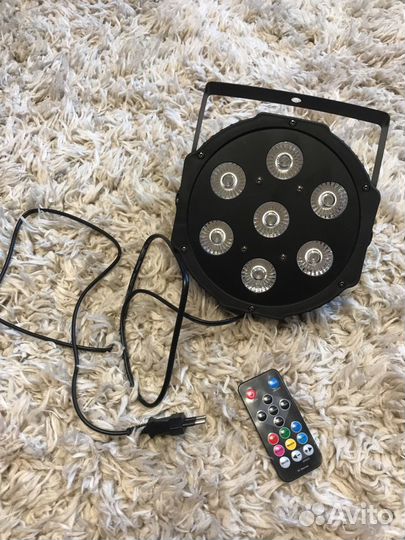 Светодиодный световой прожектор LED PAR DMX512